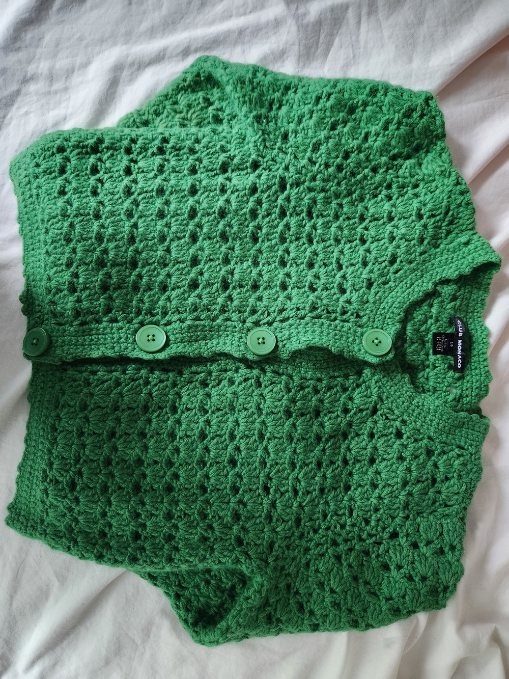 Club Monaco Crochet Sweater